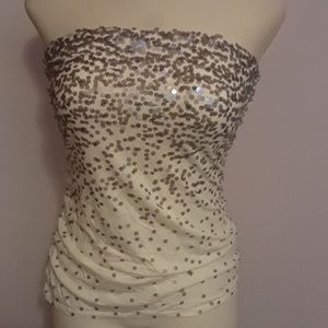 Sequin tube top